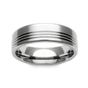 Titanium Stripe Accent 5mm Ring