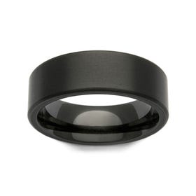 Black Zirconium Matte 5mm Ring