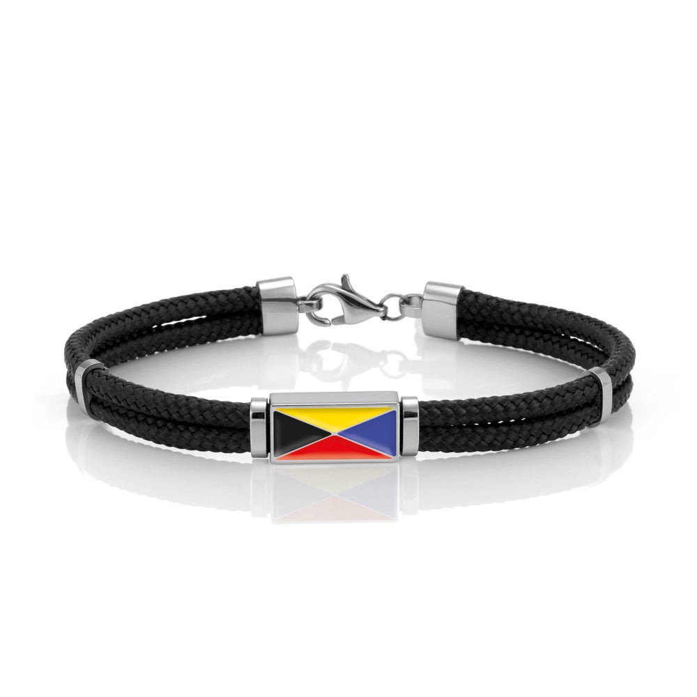 Nomination Nautical Flag Multi Coloured Cord Bracelet