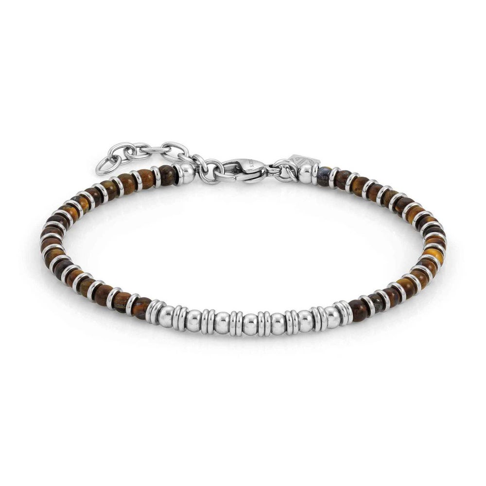 Nomination Instinct Tiger's Eye Bead Bracelet