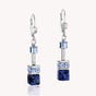 Precious GEOCUBE Earrings Blue Tones with Sodalite