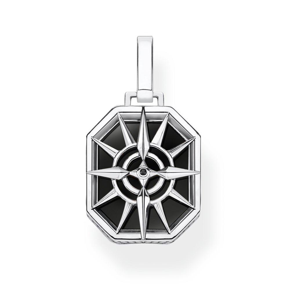 THOMAS SABO Rebel Silver Star Compass Pendant