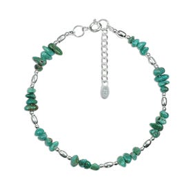 Anahita Silver Turquoise Nugget Bracelet