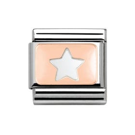 Classic Rose Gold Star Charm