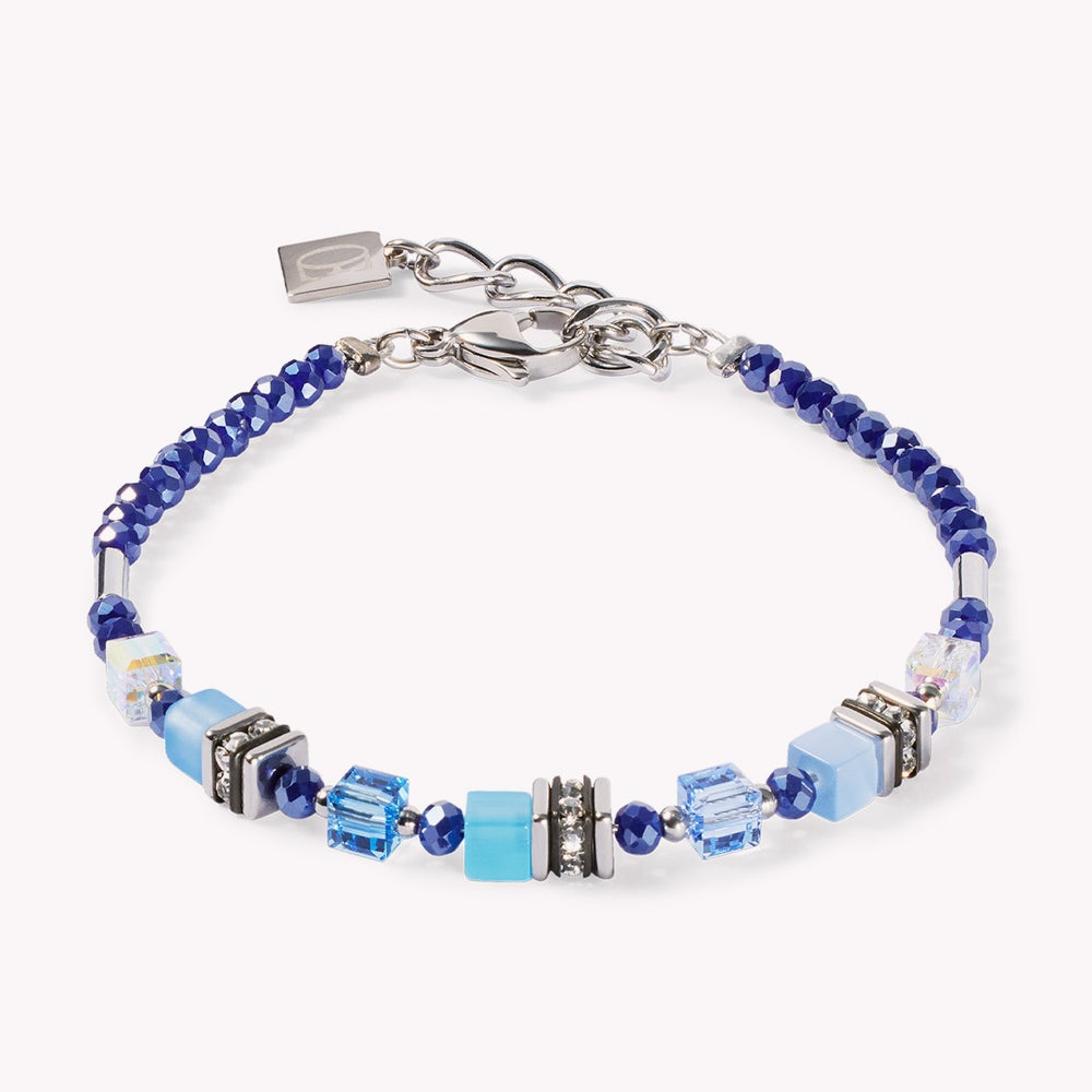 Coeur De Lion Elegance Crystals Bracelet Aqua Blue
