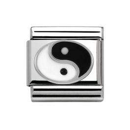 Classic Silver Yin Yang Charm
