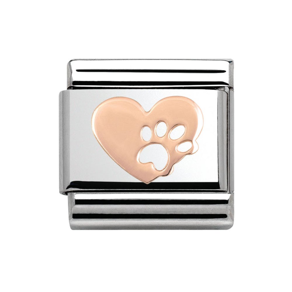 paws charms Nomination Italian 9mm dogs/cats 