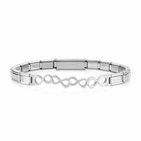 Trendsetter Steel Infinity Bracelet