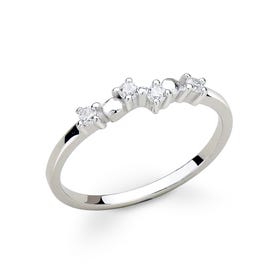 Hera Silver Stone Set Ring