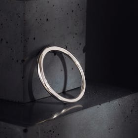 CANDY Bar Silver Ring