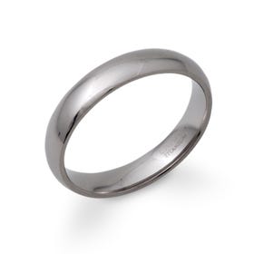 Polished 5mm Titanium Ring