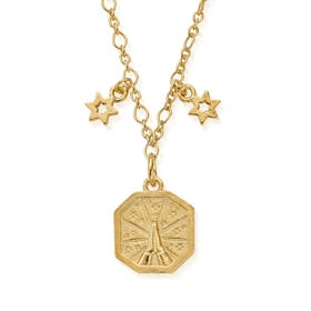 Gold Plated Divine Connection Necklace