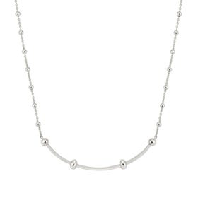 SeiMia Silver Rigid Chain Necklace