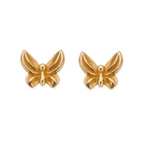 Gold Plated New Beginnings Stud Earrings