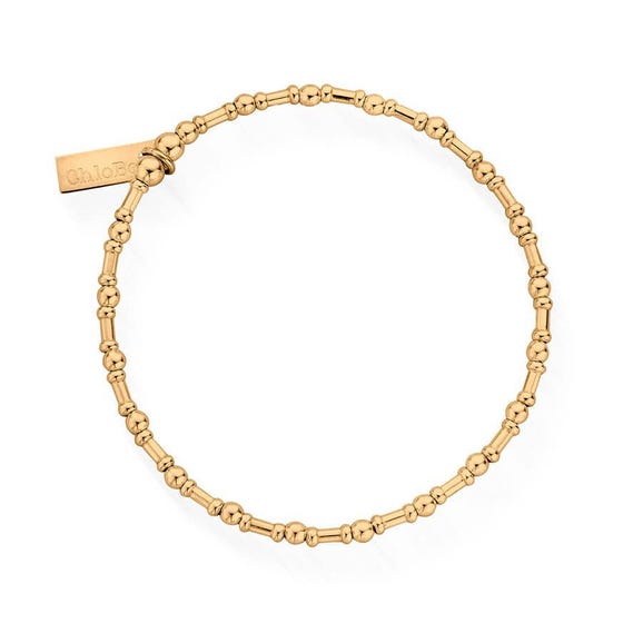 Gold Plated Rhythm Of Water Bracelet