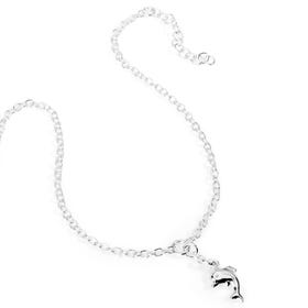 Tempest Cove Silver Dolphin Anklet