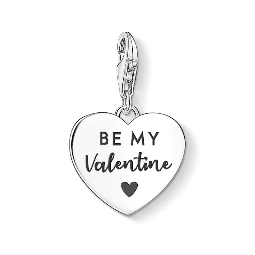 THOMAS SABO Silver Be My Valentine Heart Charm