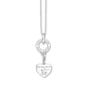 Charm Club Silver Some Bunny Loves You Name Heart Charm