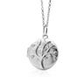 Signature Silver Tree of Life Textured Locket Necklace