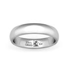 Personalised Engraved Cobalt Court 6mm Ring