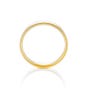 18ct Yellow Gold Flat Court Wedding 3mm Ring